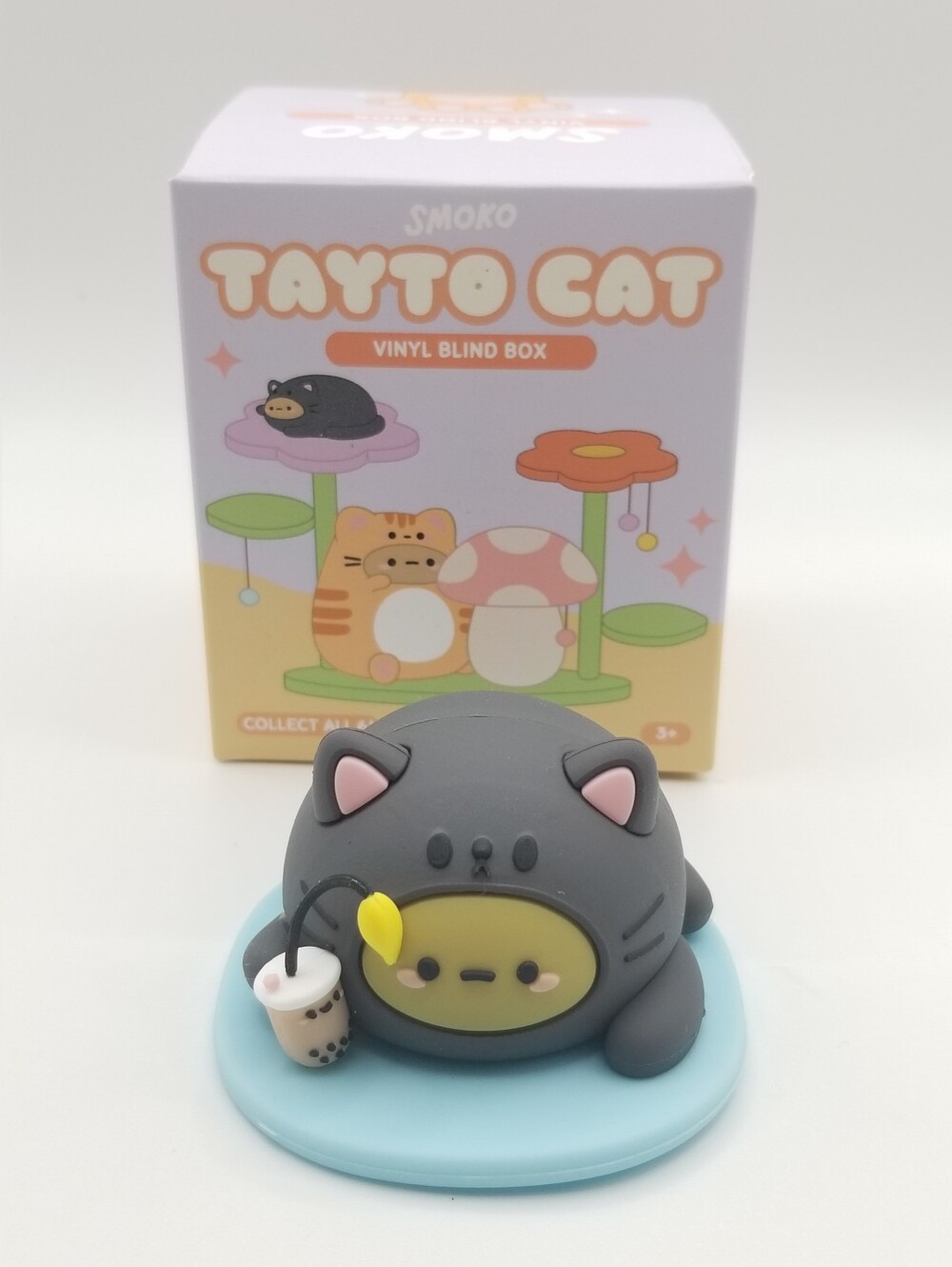 Smoko Cat Tayto Blind Box Series: Black Cat Tayto Figure